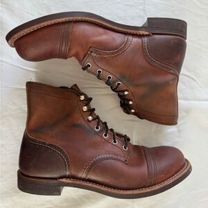 (SOLD) Red Wing Iron Ranger Men’s 6-Inch Boot In Copper (Heritage - Style 8085)